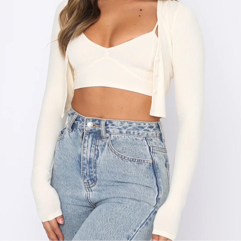 two piece crop top